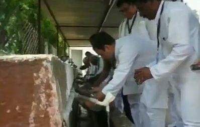 ഭക്ഷണപാത്രങ്ങള്‍ സ്വന്തം കൈകൊണ്ട്‌ കഴുകി സോണിയയും രാഹുലും; വീഡിയോ സോഷ്യല്‍ മീഡിയയില്‍ വൈറല്‍