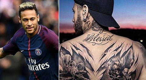 സൂപ്പര്‍ ഹീറോസിനെ ടാറ്റുവാക്കി നെയ്മര്‍; ഇത് കണ്ട് ഞെട്ടി ആരാധകര്‍