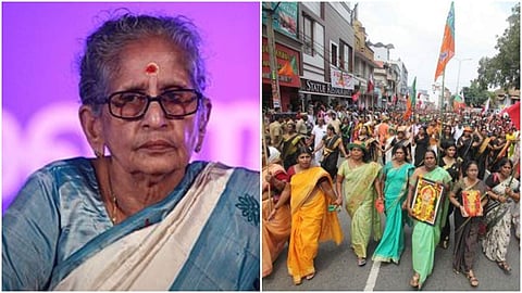 മനുഷ്യരോളം ചിത്തവൃത്തി നിരോധശക്തിയില്ലാത്ത ദൈവത്തെയാണോ അവര്‍ ആരാധിക്കുന്നത്?; സ്ത്രീകള്‍ക്കെതിരെ പടനയിക്കുന്ന പുരുഷ കേസരികളോട് എം ലീലാവതി