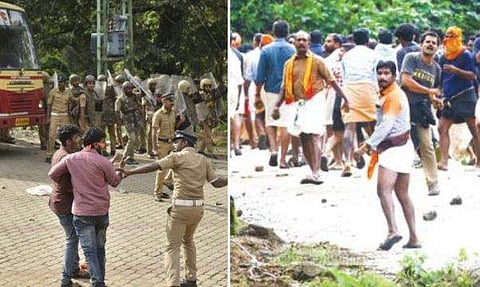 ശബരിമല സംഘര്‍ഷം: ഇതുവരെ അറസ്റ്റിലായത് 3557പേര്‍; ഇനി പിടികൂടാനുള്ളത് ജാമ്യമില്ലാ വകുപ്പ് ചുമത്തിയ 350പേരെ