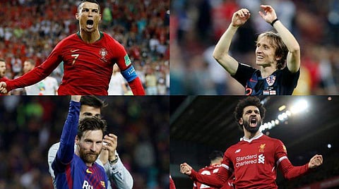 ക്രിസ്റ്റിയാനോ മോഡ്രിച്ച് പോര് ബാലന്‍ ദി ഓറിലേക്കും; പിന്നാലെ മെസിയും സലയും എംബാപ്പെയും