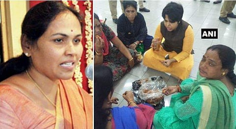 ഇരുമുടിക്കെട്ടെവിടെ ? ആചാരങ്ങള്‍ ലംഘിക്കണമെന്ന് സുപ്രിംകോടതി വിധിച്ചിട്ടില്ലല്ലോ? ; തൃപ്തി ദേശായിയോട് ബിജെപി എംപി