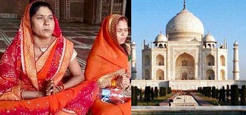 താജ്മഹലിനുള്ളില്‍ ഗംഗാജലമൊഴിച്ച് പൂജ നടത്തിയെന്ന് വെളിപ്പെടുത്തല്‍; വീഡിയോയുമായി അന്താരാഷ്ട്രീയ ഹിന്ദു പരിഷത്