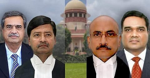 സുപ്രിംകോടതിയില്‍ നാലു ജഡ്ജിമാര്‍ കൂടി സത്യപ്രതിജ്ഞ ചെയ്ത് ചുമതലയേറ്റു