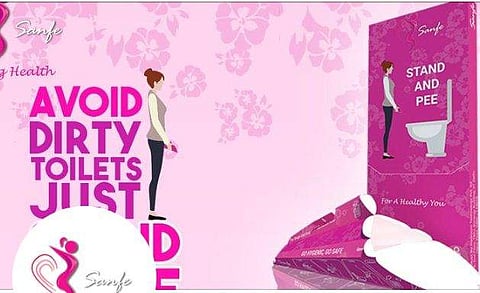 വൃത്തിഹീനമായ ടോയ്‌ലറ്റുകളെ ഇനി പേടിക്കേണ്ട; സ്ത്രീകള്‍ക്കും നിന്നുകൊണ്ട് ആ 'ശങ്ക'  തീര്‍ക്കാം