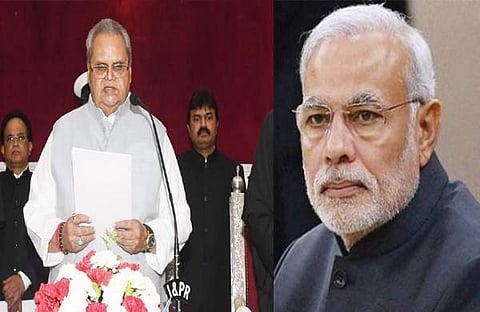 വിഘടനവാദി നേതാവിനെ മുഖ്യമന്ത്രിയാക്കാന്‍ ആവശ്യപ്പെട്ടു; കേന്ദ്രത്ത വെട്ടിലാക്കുന്ന  വെളിപ്പെടുത്തലുമായി കശ്മീര്‍ ഗവര്‍ണര്‍