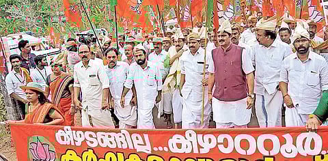 കീഴാറ്റൂര്‍ ബൈപ്പാസിന്റെ രൂപരേഖയില്‍ മാറ്റം വരുത്തുമെന്ന് ബിജെപി ആര്‍ക്കും ഉറപ്പുനല്‍കിയിട്ടില്ല: മുന്‍ സംസ്ഥാന അധ്യക്ഷന്‍