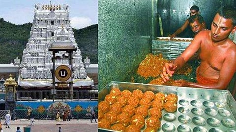 മറിച്ചുവില്‍ക്കാനായി കാല്‍ ലക്ഷം തിരുപ്പതി ലഡ്ഡു അടിച്ചുമാറ്റി; ക്ഷേത്ര ജീവനക്കാര്‍ക്കെതിരെ കേസ്‌