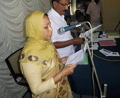 വിജയാഘോഷത്തിനിടെ വീടിന് നേരെ യുഡിഎഫ് പ്രവര്‍ത്തകര്‍ പടക്കമെറിഞ്ഞു; വളാഞ്ചേരി മുന്‍ നഗരസഭാധ്യക്ഷ ആശുപത്രിയില്‍