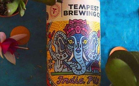 'ഒറ്റ ലാര്‍ജില്‍ ഉള്ളിലുള്ള ഗണപതിയെ ഉണര്‍ത്തൂ'; ബിയര്‍ ബോട്ടിലില്‍ ഗണപതിയുടെ കളര്‍ചിത്രവുമായി ബ്രൂവറി, ബ്രാന്‍ഡ് പിന്‍വലിച്ചു