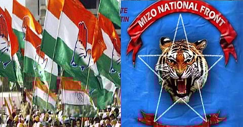 മിസോറാമില്‍ കോണ്‍ഗ്രസിന് തിരിച്ചടി ; എംഎന്‍എഫിന് മുന്‍തൂക്കം