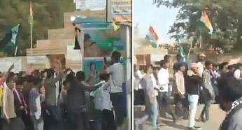 കോണ്‍ഗ്രസിന്റെ വിജയാഹ്ലാദ റാലിയില്‍ പാക് പതാകയും ? ; കെണിയില്‍ വീഴരുത് ; സംഘപരിവാര്‍ പ്രചാരണം തള്ളി രാജസ്ഥാന്‍ പൊലീസ് ( വീഡിയോ )