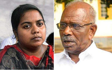 'ഒരുമാസം കൊണ്ട് ജോലി തരാന്‍ ആരും എടുത്തുവെച്ചിട്ടില്ല' ; മന്ത്രി എം എം മണി അവഹേളിച്ചെന്ന് സനലിന്റെ ഭാര്യ വിജി