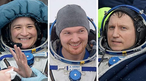 ഭൂമിയെ വലം വച്ചത് 3152 തവണ; ദൗത്യം പൂർത്തിയാക്കി ആ മൂന്ന് പേരും തിരിച്ചെത്തി
