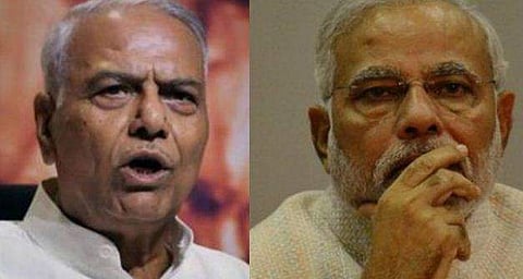 മോദി ഇന്ത്യയെ തകര്‍ത്തെറിഞ്ഞു; സമ്പദ് വ്യവസ്ഥ അപകടത്തില്‍, നോട്ട് നിരോധനം രാജ്യം കണ്ട ഏറ്റവും വലിയ അഴിമതിയെന്നും യശ്വന്ത് സിന്‍ഹ