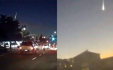 ആകാശത്ത് വിചിത്രമായ വെളിച്ചം, പറക്കും തളികയോ?; ആകാംക്ഷയോടെ ശാസ്ത്രലോകം ( വീഡിയോ)