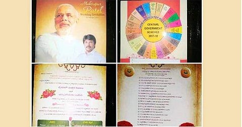 'വിവാഹത്തിന് സമ്മാനം വേണ്ട ; പകരം ബിജെപിക്ക് വോട്ടുചെയ്താൽ മതി' ; മോദിക്ക് വോട്ടുതേടി പ്രവർത്തകന്റെ വിവാഹക്ഷണക്കത്ത്