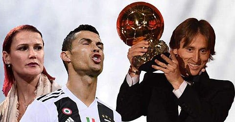 മോഡ്രിച്ചിന്റെ ബാലന്‍ ദി ഓര്‍ നേട്ടത്തിന് പിന്നില്‍ മാഫിയയും പണക്കൊഴുപ്പും; ആരോപണവുമായി ക്രിസ്റ്റ്യാനോയുടെ സഹോദരി