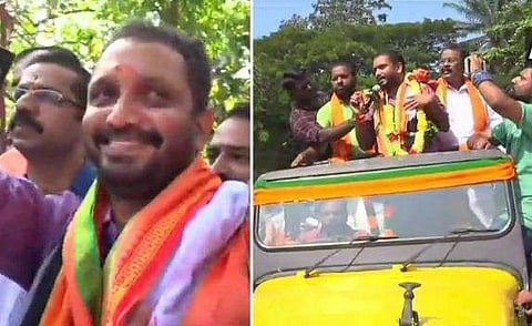 കെ സുരേന്ദ്രന്‍ ജയില്‍ മോചിതനായി ; ജയിൽ കവാടത്തിന് പുറത്ത് ബിജെപി പ്രവർത്തകരുടെ വൻ വരവേൽപ്പ്