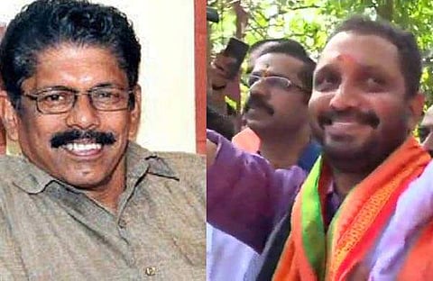 സുരേന്ദ്രനെ പിന്തുണച്ച് യുകെ കുമാരന്‍; ജയിലില്‍ അടച്ചത് അന്യായം, പൊതു പ്രസ്താവന തന്റെ അറിവോടെയെന്ന് കോണ്‍ഗ്രസ് സഹയാത്രികനായ എഴുത്തുകാരന്‍ 