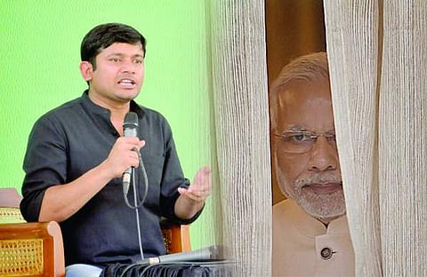 സ്ത്രീകളുടെ ചിരിക്കാനുള്ള സ്വാതന്ത്ര്യത്തെപ്പോലും പരിഹസിക്കുന്ന തരംതാണ ആളാണ് നമ്മുടെ പ്രധാനമന്ത്രി: കനയ്യ കുമാര്‍