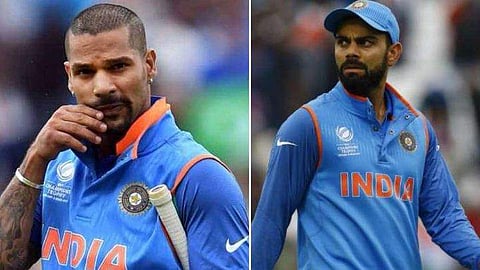 'ഇനി കൊഹ് ലിയല്ല രോഹിത്താണ് ധവാന്റെ സുഹൃത്ത്'; റണ്‍ഔട്ടായതിന് ശേഷമുള്ള ധവാന്റെ പ്രതികരണത്തെ ട്രോളി സോഷ്യല്‍ മീഡിയ