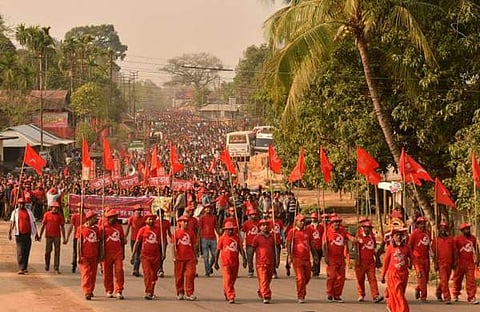 ത്രിപുര ചുവന്നുതന്നെ; ഇടതുമുന്നണി ഭരണം നിലനിര്‍ത്തുമെന്ന് സീ വോട്ടർ, ഇന്‍ഫോ ഡോട്ട്കോം സർവേഫലങ്ങൾ