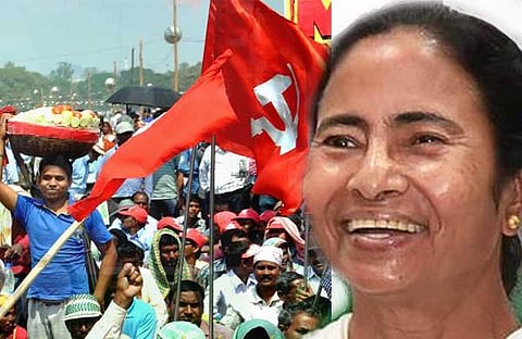 ബംഗാളില്‍ സിപിഎമ്മിന് തിരിച്ചടി; കോണ്‍ഗ്രസും തൃണമൂല്‍ കോണ്‍ഗ്രസും തമ്മില്‍ ധാരണ