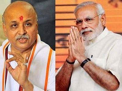 മോദിയുമായി സംവാദത്തിന് തയ്യാര്‍; മികച്ച ഭരണമെന്നത് സ്വപ്‌നങ്ങളില്‍ മാത്രം: പ്രവീണ്‍ തൊഗാഡിയ