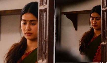 ഇത് നമ്മുടെ ശ്രീദേവി തന്നെ അല്ലേ? ഷൂട്ടിംഗ് സെറ്റിലേക്ക് തിരികെ എത്തി ജാന്‍വി; ചിത്രങ്ങള്‍ വൈറല്‍