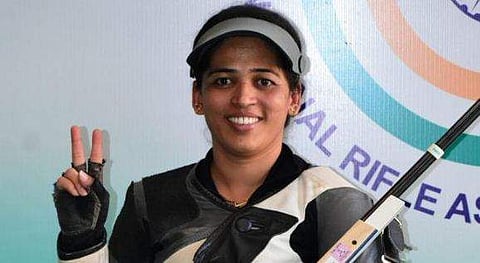കോമണ്‍വെല്‍ത്ത് ഗെയിംസ്; ഷൂട്ടിങ്ങില്‍ വീണ്ടും സ്വര്‍ണം നേടിത്തന്ന് തേജസ്വിനി, അതേ ഇനത്തില്‍ വെള്ളിയും ഇന്ത്യയ്ക്ക് 