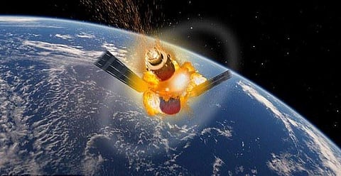 പ്രവര്‍ത്തനം നിലച്ച ചൈനീസ് ബഹിരാകാശ നിലയം ശാന്തസമുദ്രത്തില്‍ പതിച്ചു