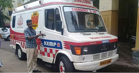 ആലപ്പുഴ മുതല്‍ തിരുവനന്തപുരം വരെ ഒരു മണിക്കൂര്‍: ആംബുലന്‍സ് ഡ്രൈവര്‍ സാഹസികമായി രക്ഷിച്ചത് നവജാതശിശുവിന്റെ ജീവന്‍