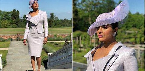 മേഗന്റെ കല്യാണത്തിന് സൂപ്പര്‍ ലുക്കുമായി പ്രിയങ്കാ ചോപ്ര