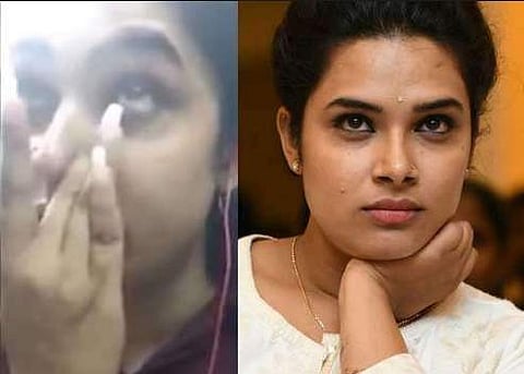 മഹാനടി കാണുന്നതിനിടെ തിയേറ്ററില്‍ അപമാനിതയായി: ഫേസ്ബുക്ക് ലൈവില്‍ പൊട്ടിക്കരഞ്ഞ് നടി