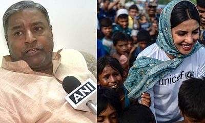 റോഹിന്‍ഗ്യന്‍ അഭയാര്‍ത്ഥികളെ സന്ദര്‍ശിച്ച പ്രിയങ്കയെ ഇന്ത്യയില്‍ താമസിക്കാന്‍ അനുവദിക്കരുത്: വിവാദ പ്രസ്താവനയുമായി ബിജെപി നേതാവ്