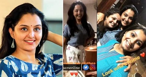 മുട്ടോളം വരുന്ന പാവാട ഉടുത്ത് സ്റ്റൈലിഷ് ലുക്കില്‍ മഞ്ജു വാര്യര്‍: വീഡിയോ സോഷ്യല്‍ മീഡിയയില്‍ വൈറല്‍