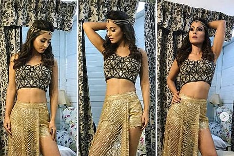 റംസാന്‍ മാസത്തില്‍ ഇങ്ങനെയാണോ വസ്ത്രം ധരിക്കുന്നത്: ഹിന ഖാനെ ആക്രമിച്ച് സോഷ്യല്‍ മീഡിയ