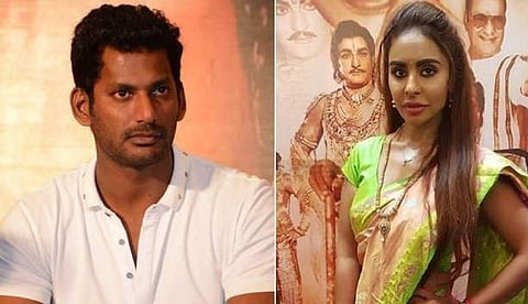 'ഇത്രയും പറഞ്ഞില്ലേ, ശ്രീ റെഡ്ഡിയുടെ അടുത്ത ഇര ഞാനായിരിക്കും'; നാനിക്കെതിരായ ആരോപണങ്ങളെ വിമര്‍ശിച്ച് വിശാല്‍