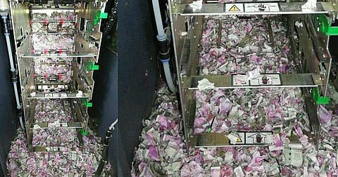 എസ്ബിഐ എടിഎമ്മില്‍ കയറിയ എലി നശിപ്പിച്ചത് 12 ലക്ഷം രൂപ; സോഷ്യല്‍ മീഡിയയില്‍ വൈറലാകുന്ന ചിത്രം സത്യം തന്നെ