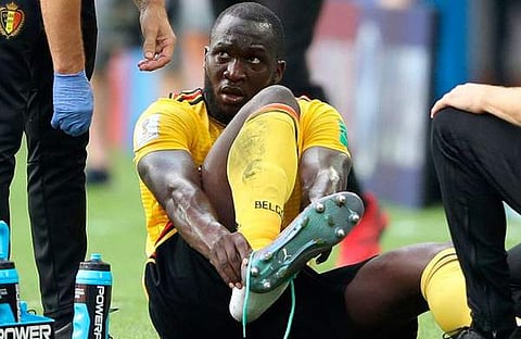 ബെല്‍ജിയത്തിന് തിരിച്ചടി; പരുക്കേറ്റ ലുകാകു ഇംഗ്ലണ്ടിനെതിരേ കളിച്ചേക്കില്ല