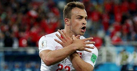 കളിക്കളത്തിലെ രാഷ്ട്രീയം; സെര്‍ബിയയുടെ പരാതിയില്‍ ഷാക്കിരിയ്ക്കും ഷാക്കയ്ക്കും വിലക്ക് ; സ്വിറ്റ്‌സര്‍ലാന്‍ഡ് പ്രതിരോധത്തില്‍ 