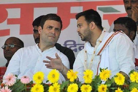 ജനങ്ങള്‍ തീരുമാനിച്ചാല്‍ രാഹുല്‍ പ്രധാനമന്ത്രിയാവുന്നത് ആര്‍ക്കും തടയാനാവില്ല;പിന്തുണയുമായി തേജസ്വി യാദവ് 