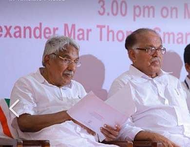 കുര്യനെ അനുനയിപ്പിക്കാന്‍ ചെന്നിത്തല; ഉമ്മന്‍ചാണ്ടിക്കെതിരായ നിലപാടില്‍ മാറ്റമില്ലെന്ന് കുര്യന്‍