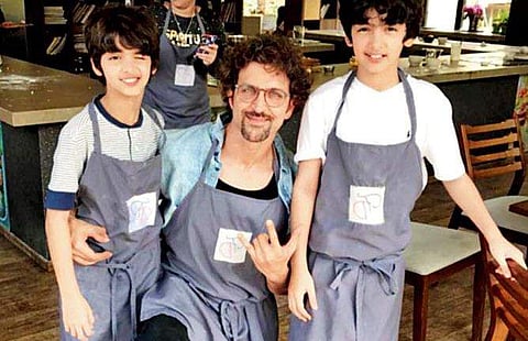 മക്കള്‍ക്കൊപ്പം അഡ്വഞ്ചറസായി ഹൃതിക് റോഷന്‍; വൈറലായി താരത്തിന്റെ വീഡിയോ 