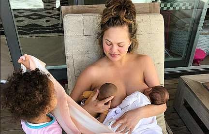 മുലയൂട്ടുന്ന ഫോട്ടോ ഇന്‍സ്റ്റഗ്രാമില്‍ പോസ്റ്റ് ചെയ്തു: അമേരിക്കന്‍ മോഡലിനെതിരെ സദാചാര പൊലീസിങ്