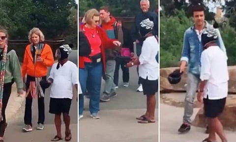 'ഞങ്ങളൊക്കെ ഹൈക്ലാസാ... അങ്ങ് അമേരിക്കയില്‍ പോയേ പിച്ചയെടുക്കൂ'; വൈറലായി പിഷാരടിയുടേയും ധര്‍മജന്റേയും വീഡിയോ