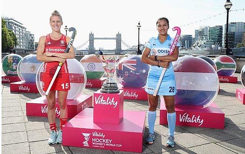 അശോക ചക്രമില്ലാതെ ഇന്ത്യന്‍ പതാക; വിവാദമായതോടെ ക്ഷമ ചോദിച്ച് രാജ്യാന്തര ഹോക്കി ഫെഡറേഷന്‍