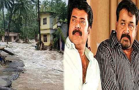 'നേരിടാം ഒന്നായി...', പ്രളയക്കെടുതി നേരിടുന്നവര്‍ക്കായി മുഖ്യമന്ത്രിയുടെ ദുരിതാശ്വാസ നിധിയിലേക്ക് സഹായം തേടി സൂപ്പര്‍താരങ്ങള്‍