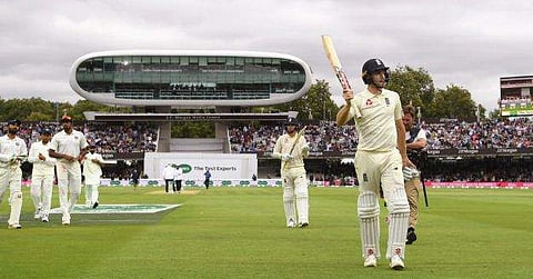 രണ്ടാം ടെസ്റ്റില്‍ ആധിപത്യം ഇംഗ്ലണ്ടിന് ; ക്രിസ് വോക്‌സിന് കന്നി സെഞ്ചുറി, സ്‌കോര്‍ 6 ന് 357